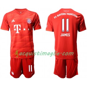 Divisa di Calcio Bayern Monaco JAMES 11 Bambino Prima 2019/2020